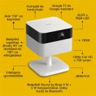 EPSON Projektor - Lifestudio Flex – EF-71 Gyémántfehér (3LCD, 1920x1080, 16:9, 700 AL, 5 000 000:1, HDMI/USB/WiFi)