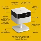 EPSON Projektor - Lifestudio Flex – EF-71 Gyémántfehér (3LCD, 1920x1080, 16:9, 700 AL, 5 000 000:1, HDMI/USB/WiFi)