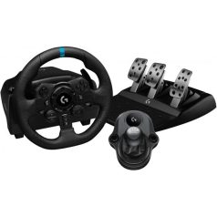   LOGITECH Játékvezérlő - G923 Trueforce Kormány PS4/PS5/PC + Driving Force Váltó