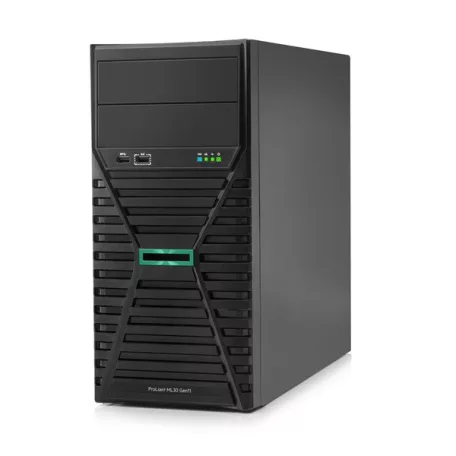 HPE torony szerver ProLiant ML30 Gen11, Xeon 6C 6333P 3.10GHz, 1x32GB, 2x480GB SSD, 8SFF, MR216i-p, 2x1000W