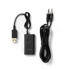 Nedis BTTR050BK, bluetooth adó, Audio/video/adatcsatlakozók bemenete: 1x AUX / 1x USB | SBC