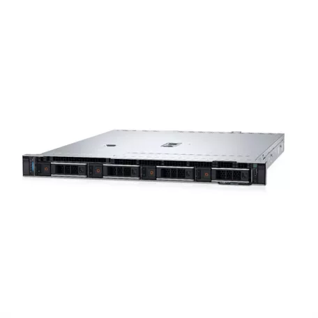 DELL ISG szerver - PE R360 rack (4x3.5"), 8C E-2468 2.6GHz, NoRAM, NoDisk; H755, iD9 Ba., 2x700W.