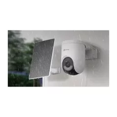   EZVIZ HB8C 4MP, 2K+ / kültéri kamera napelemmel, 4G&Wi-Fi, IP65, 5200 mAh akkumulátor, Pan&Tilt forgatható kivitel