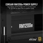 CORSAIR Tápegység Moduláris, RM1200e, 1200W, 14cm, ATX3.1, 80+ Gold