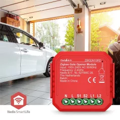   Nedis ZBGDN10RD smart Garázskapu-nyitó | 2,5 W | Terminál csatlakozás | Alkalmazás elérhető: Android™ / IOS