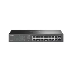   TP-LINK Switch 20x1000Mbps(16xPOE+) + 2xSFP Fémházas Easy Smart (Omada), ES220GP