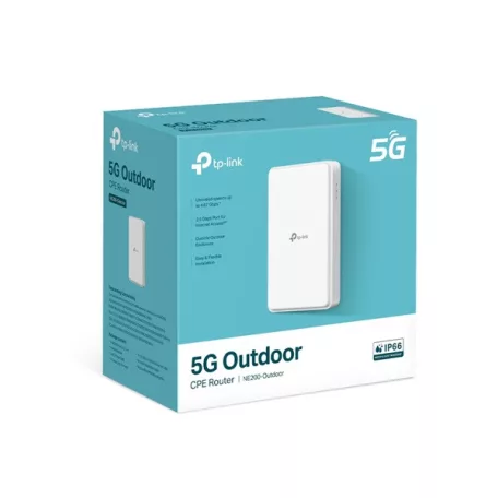 TP-LINK 4G/5G Modem + Router Kültéri, NE200-OUTDOOR