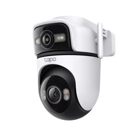 TP-LINK Wireless Kamera Cloud kültéri forgatható színes éjjellátó dupla lencse AI támogatás, TAPO C545D