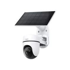   TP-LINK Wireless Kamera Cloud kültéri + Okos Solar Panel IP65, TAPO C630 KIT