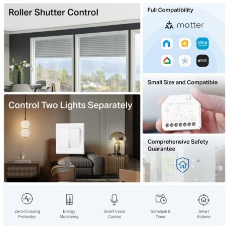 TP-LINK Okos Kapcsoló Modul, TAPO S112