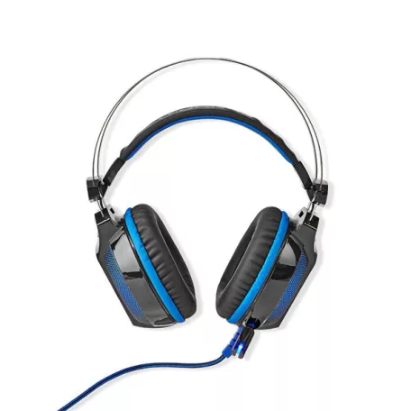 Nedis GHST500BK USB gamer headset, 7.1 térhatás, LED világítás, 2,1m kábel