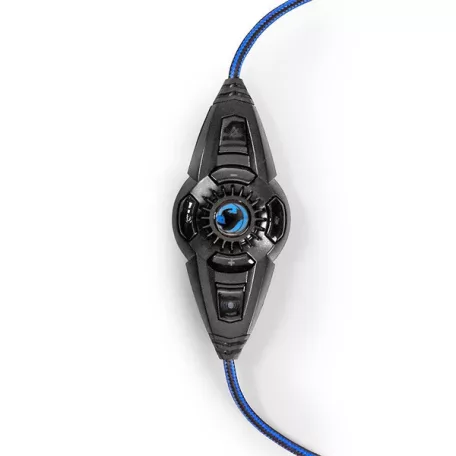 Nedis GHST500BK USB gamer headset, 7.1 térhatás, LED világítás, 2,1m kábel