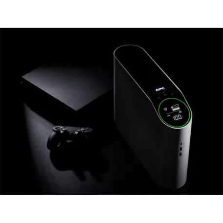 APC Back-UPS Pro Gaming, BGM2200 UPS, 2200VA/1320W, 4xSchuko 2xC13, LINE-INTERACTIVE szünetmentes,színusz,AVR,RGB, fehér