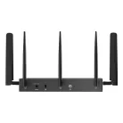 TP-LINK Vezetékes Omada AX3000 VPN Router 1xWAN(1000Mbps) + 4x1000Mbps(POE+) + 1xSFP + 2xSIM, ER706WP-4G