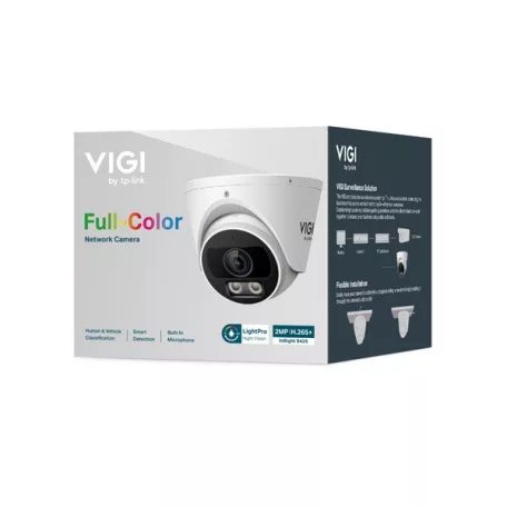 TP-LINK IP Kamera kültéri színes éjjellátó 2 Megapixel, 2.8mm Objektív, INSIGHT S425(2.8MM)
