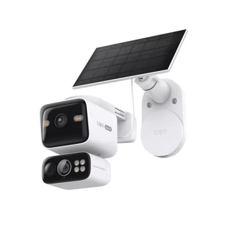 TP-LINK Wireless Kamera Cloud kültéri Dual + Okos Solar Panel IP65 1xSIM foglalat, TAPO C645D KIT