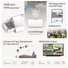 TP-LINK Smart IoT HUB Wi-Fi-s +1xWAN(100Mbps) + 1xHDMI + 1xUSB + 1xUSB-C, TAPO H500