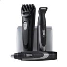 REMINGTON WORKS MB905 szakállvágó készlet, 6 részes, 9 hosszbeáll. (2–18 mm), precíziós trimmer, orr-/fülszőrnyíró, USB