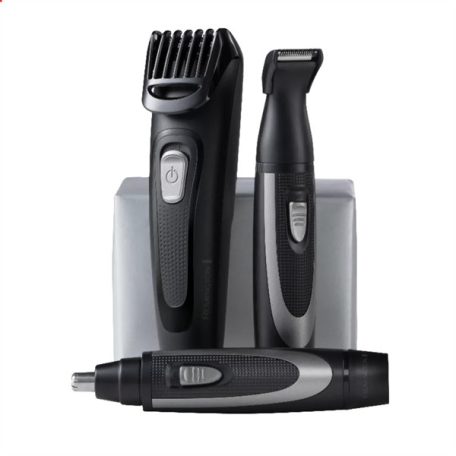 REMINGTON WORKS MB905 szakállvágó készlet, 6 részes, 9 hosszbeáll. (2–18 mm), precíziós trimmer, orr-/fülszőrnyíró, USB