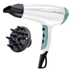   REMINGTON D5216 Shine Therapy hajszárító, 2300 W, ionos, 85 km/h, 3 hőfok, 2 seb., Cool Shot, diffúzor