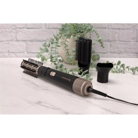 REMINGTON AS7580 forgófejes meleglevegős hajformázó, 1000W, 3 tartozék, ionos kondicionálás, többirányú forgás