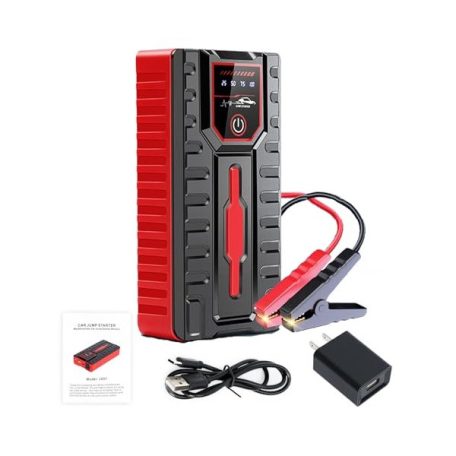 SANDBERG Car Jumpstarter TirePump pumpa, akkutöltő, powerbank, LED lámpa, 10000 mAh, 150 PSI, 5 év garancia