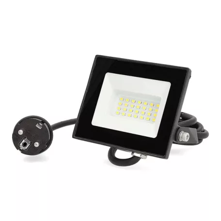 Nedis LLFL11BLK LED reflektor 20W, IP44, 4000 K, 1620 lm, 220 - 240 V AC 50/60 Hz, Energiaosztály: F