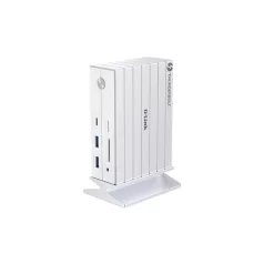   D-LINK 14in1 Thunderbolt Dokkoló - 1xDP 1.4, 1xHDMI 2.0, 2xTB, 4xUSB, 1xUSB-C, 1xLAN, Jack, SD/MicroSD slot, DUF-E01/E
