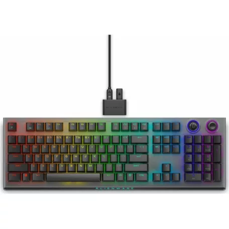 Alienware Tri-Mode Wireless Gaming Keyboard - AW920K - US (QWERTY) - Dark Side of the Moon