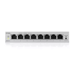   ZYXEL Switch 8x1000Mbps Fémházas Asztali, Web menedzselés, GS1200-8V3-EU0101F