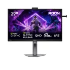 AOC IPS 360Hz Gaming monitor 27" AG276QSG2, 2560x1440, 16:9, 450cd/m2, 1ms, DP/3xHDMI/3xUSB-A/USB-B, hangszóró