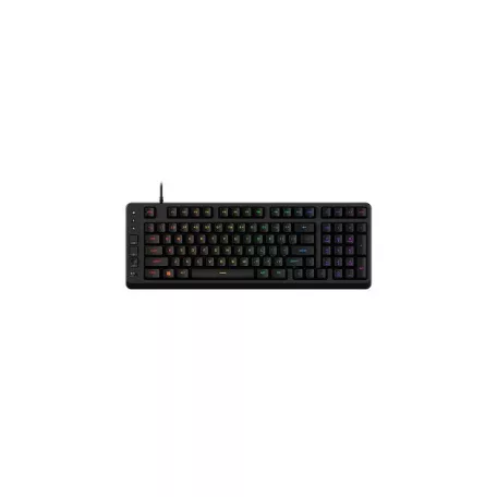 HP HYPERX vezetékes membrános gaming billentyűzet Origins 2 1800 Eve RGB - brit lokalizáció