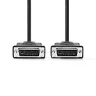 Nedis CCGL32001BK20 DVI-D 24+1p kábel, 2560x1600, hossz 2m