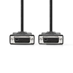 Nedis CCGP32001BK30 DVI-D 24+1p kábel, 2560x1600, hossz 3m