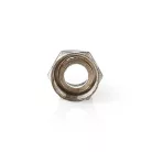 Nedis CSVC41908ME F csatlakozó, kábelbemeneti átmérő: 7,5 mm, 75 Ohm, 25 db/csomag