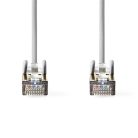 Nedis CCGB85121GY100  SF/UTP Cat5e patch kábel, RJ45, 10/100/1000 Mbit/s, hossz 10m