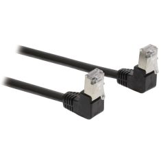   Nedis Valueline VLCP85127B30  SF/UTP Cat5e patch kábel, RJ45, 10/100/1000 Mbit/s, hossz 3m, fekete