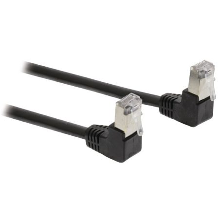 Nedis Valueline VLCP85127B30  SF/UTP Cat5e patch kábel, RJ45, 10/100/1000 Mbit/s, hossz 3m, fekete