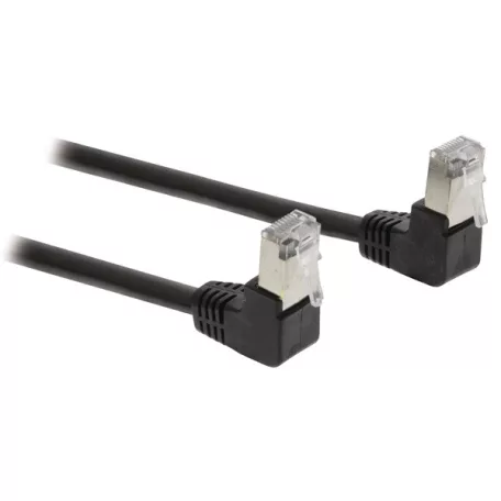 Nedis Valueline VLCP85127B30  SF/UTP Cat5e patch kábel, RJ45, 10/100/1000 Mbit/s, hossz 3m, fekete