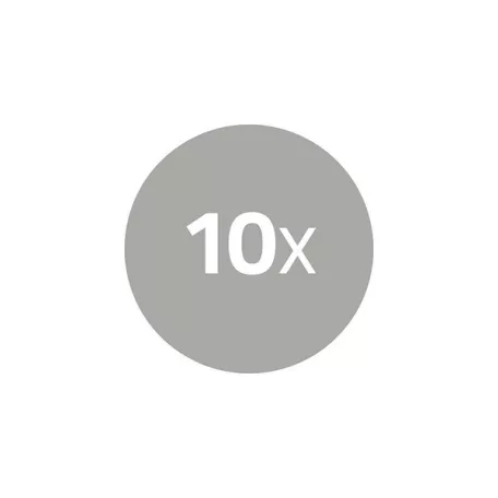 Nedis CCGB89302ME tömör kábelre, UTP RJ45 CAT5 csatlakozó dugó, szerelhető, aranyozott, 10db/csomag