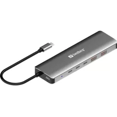 SANDBERG USB-C to 5xUSB-C+2xUSB-A 100W