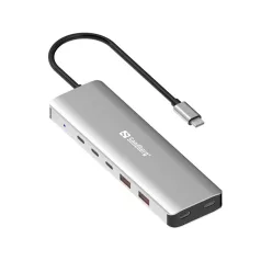 SANDBERG USB-C to 5xUSB-C+2xUSB-A 100W