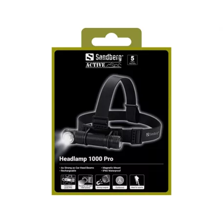 SANDBERG Headlamp 1000 Pro