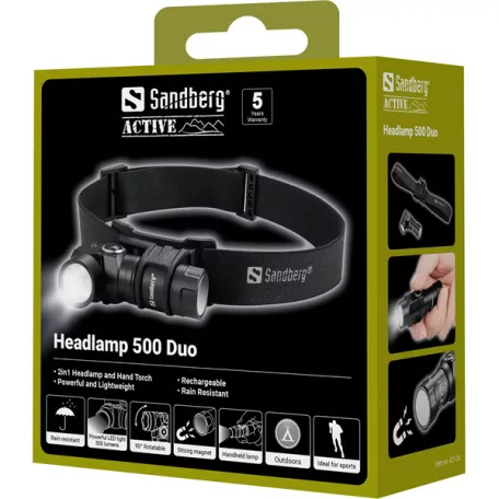 SANDBERG Headlamp 500 Duo
