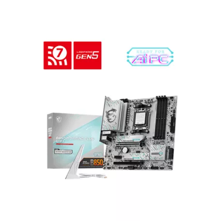 MSI Alaplap AM5 B850M GAMING PLUS WIFI AMD B850, mATX