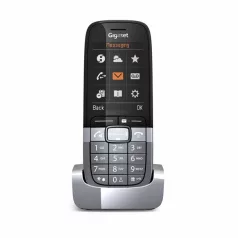   GIGASET PRO Telefon SL850H kézibeszélő, Bluetooth 5.1, jack3.5, színes TFT QVGA kijelző, jelvesztés riasztás, titán