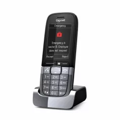   GIGASET PRO Telefon SL850H kézibeszélő, Bluetooth 5.1, jack3.5, színes TFT QVGA kijelző, jelvesztés riasztás, titán