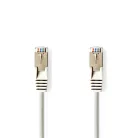 Nedis CCGP85121GY75 UTP / FTP Cat5 patch kábel, RJ45 aranyozott érintkezők, 10/100/1000 Mbit/s, hossz 7,5m