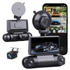   BLACKBIRD Autós Kamera S23Q 4 csatornás 2K Wifi, applikációs vezérlés