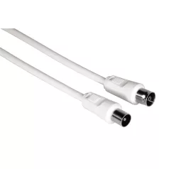   HAMA 205028, FIC ECO ANTENNAKÁBEL 75DB, FEHÉR 25DB/CSG 1,5M